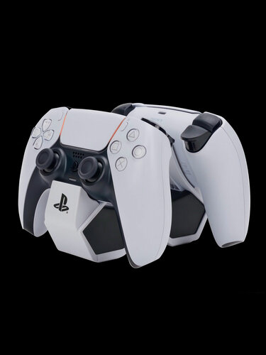 Изображение товара Зарядное устройство PowerA PSPW0337 для геймпадов PlayStation, док-станция, белая