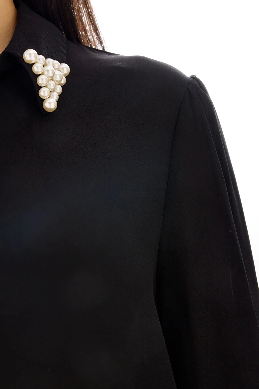 Блуза Selfie, размер XS, черный — фото 1