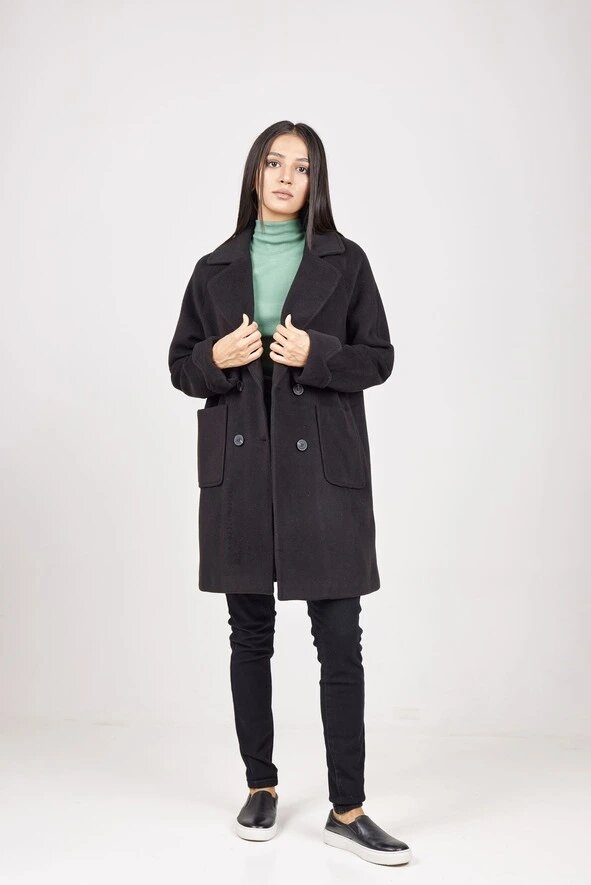 Пальто Selfie, размер S, черный — фото 1