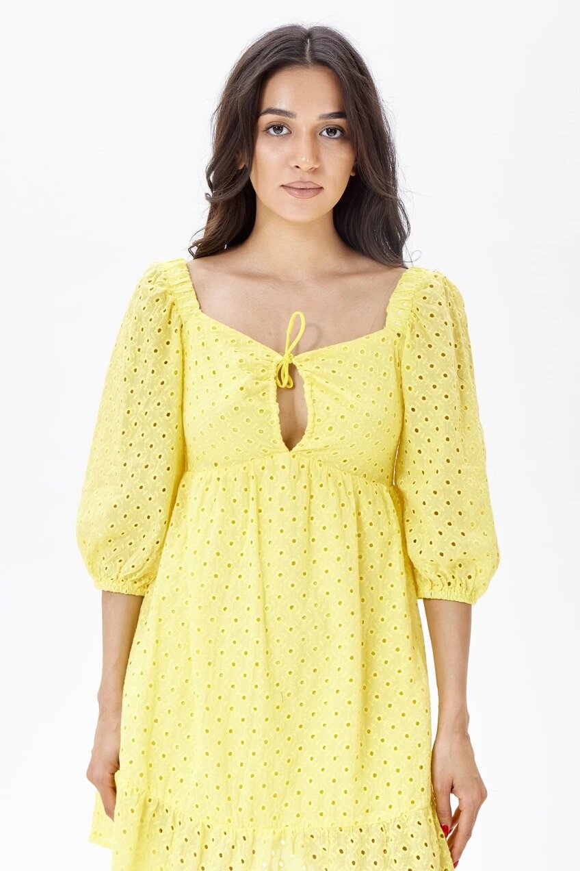 Платье Selfie, размер S, желтый — фото 1