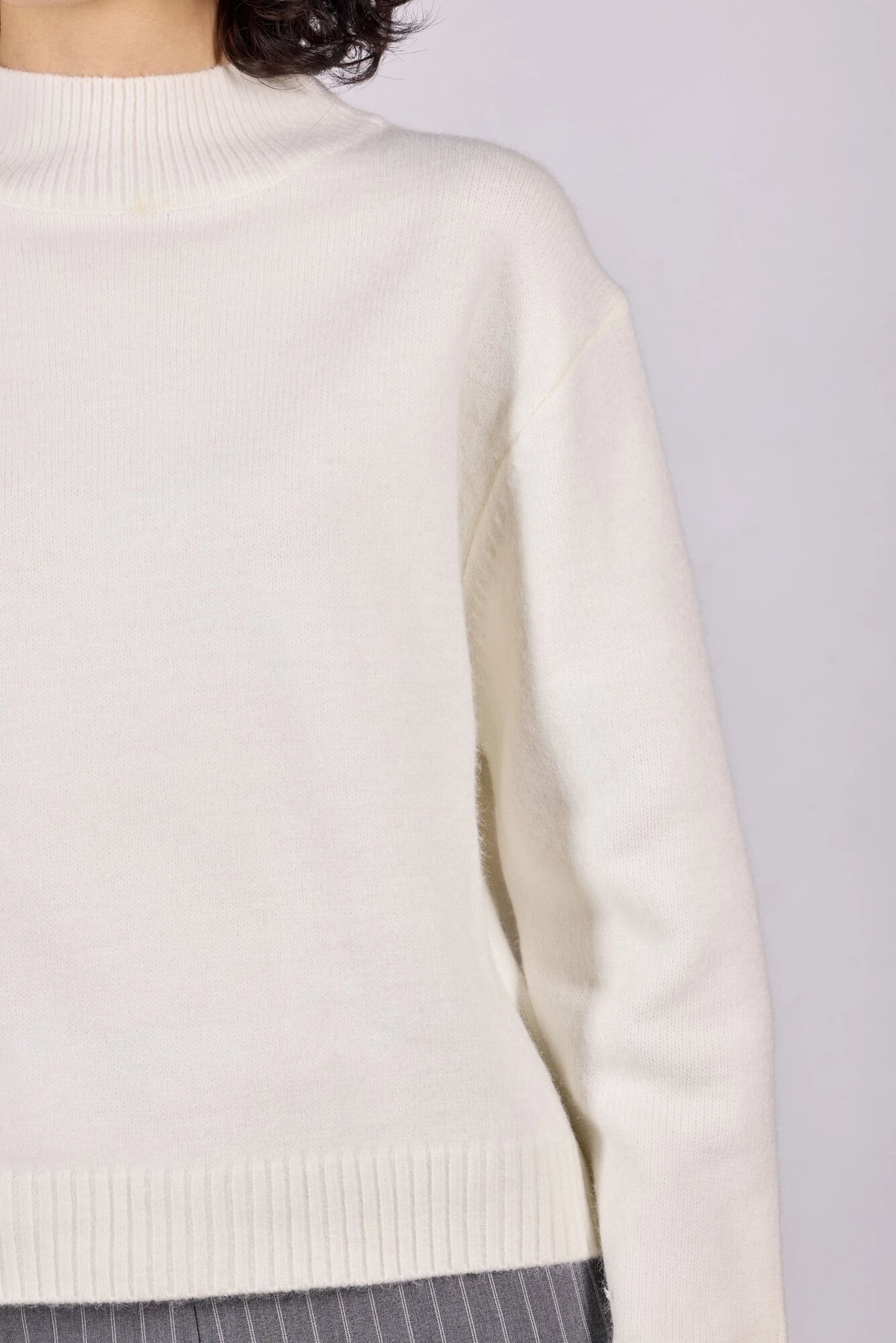 Свитер Selfie, размер L, , белый — фото 1