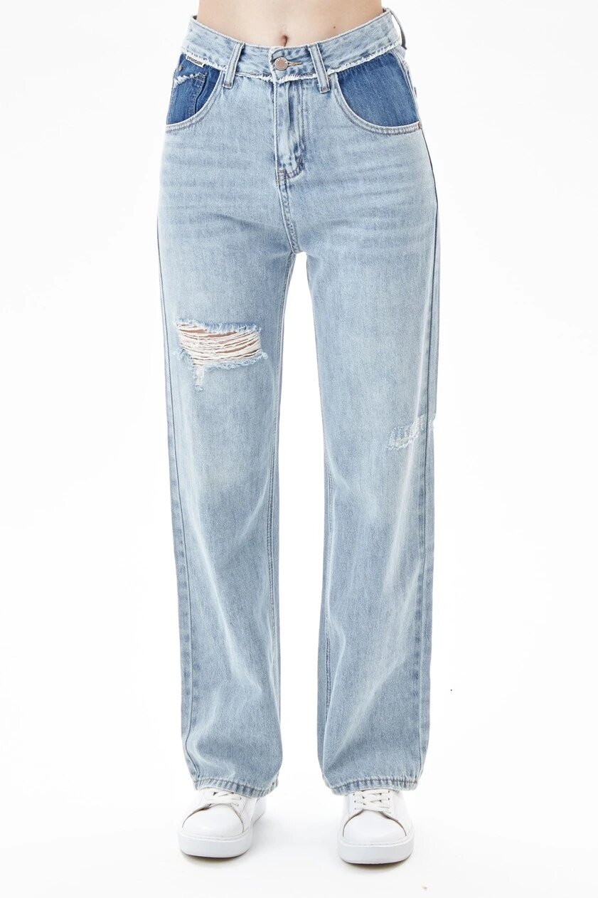 Джинсы Selfie, размер XS, cиний — фото 1