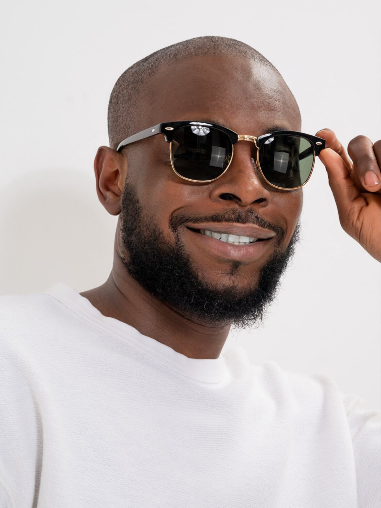 Солнцезащитные очки Zabologen, зеленый/золотистый — фото 1