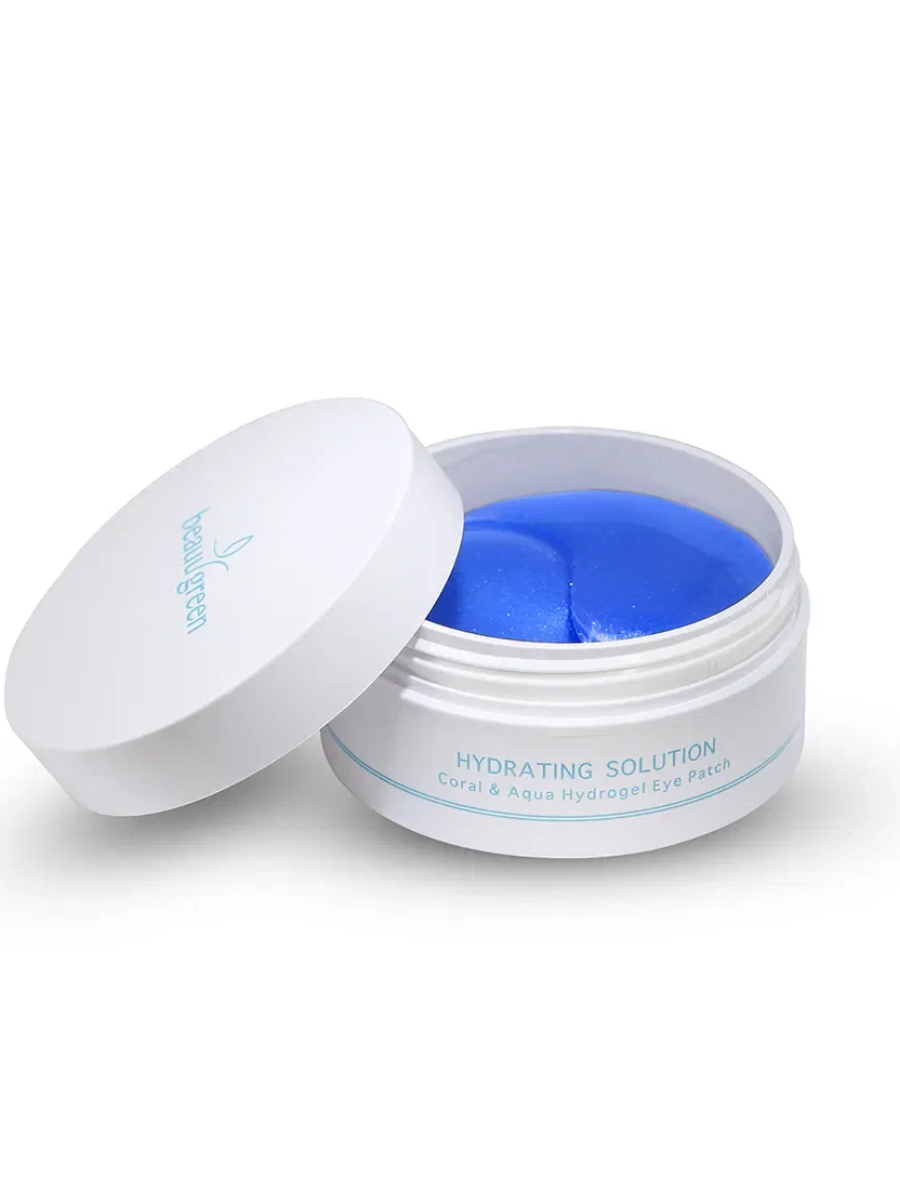Патчи для глаз Beauugreen Gold Hydrogel Eye Patch, 60 штук, корейская косметика