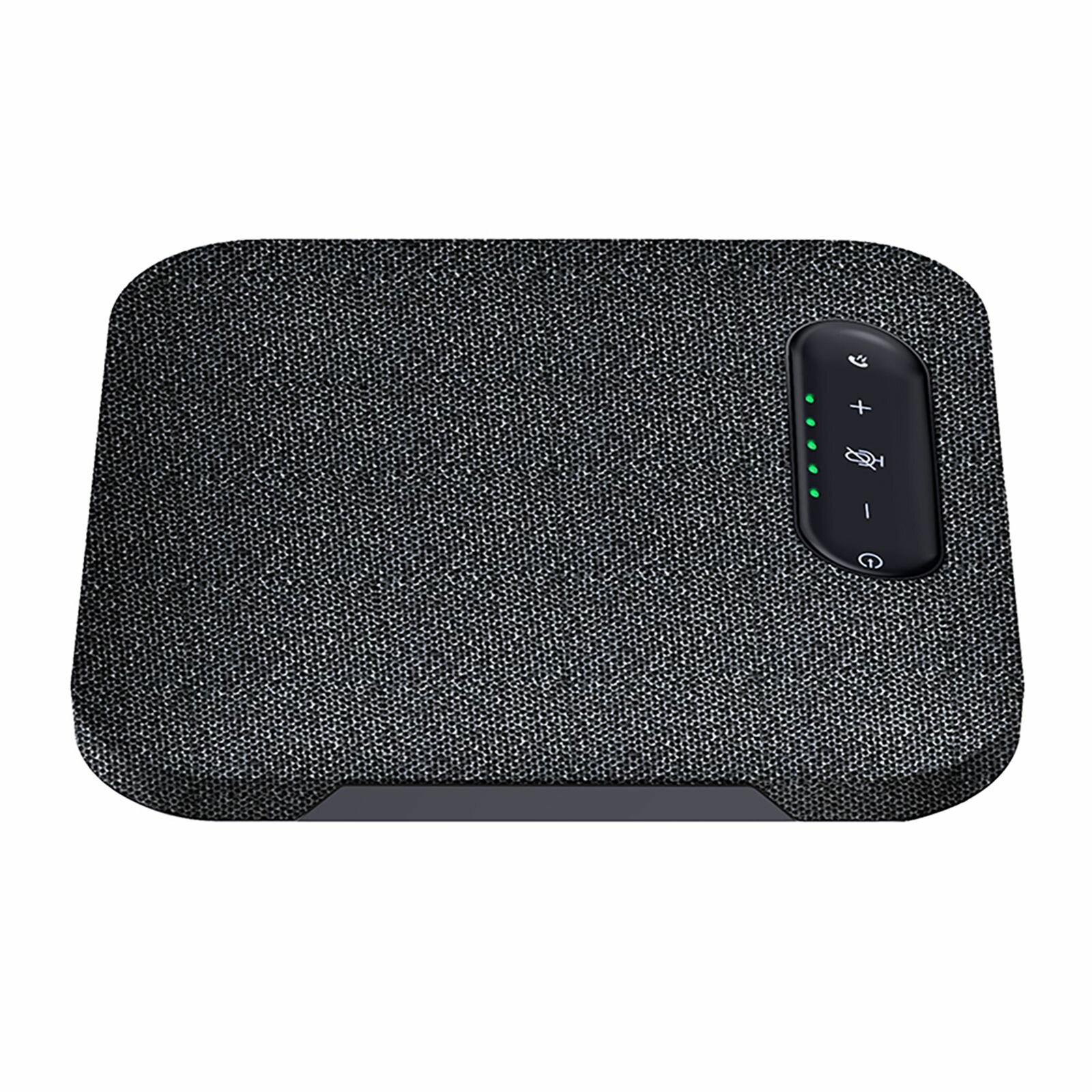 Настольный беспроводной конференц-спикерфон с USB и Bluetooth, 4 встроенных микрофона, 360 захват звука, идеален для видеозаписей и онлайн-уроков
