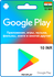 Подарочная карта Google Play 10 INR / Индия / Пополнение счёта / ...