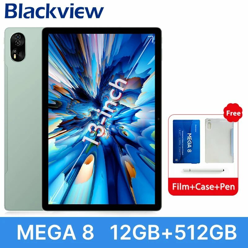 Планшет Blackview, 13", 12/512ГБ, Wi-Fi+4G, Android