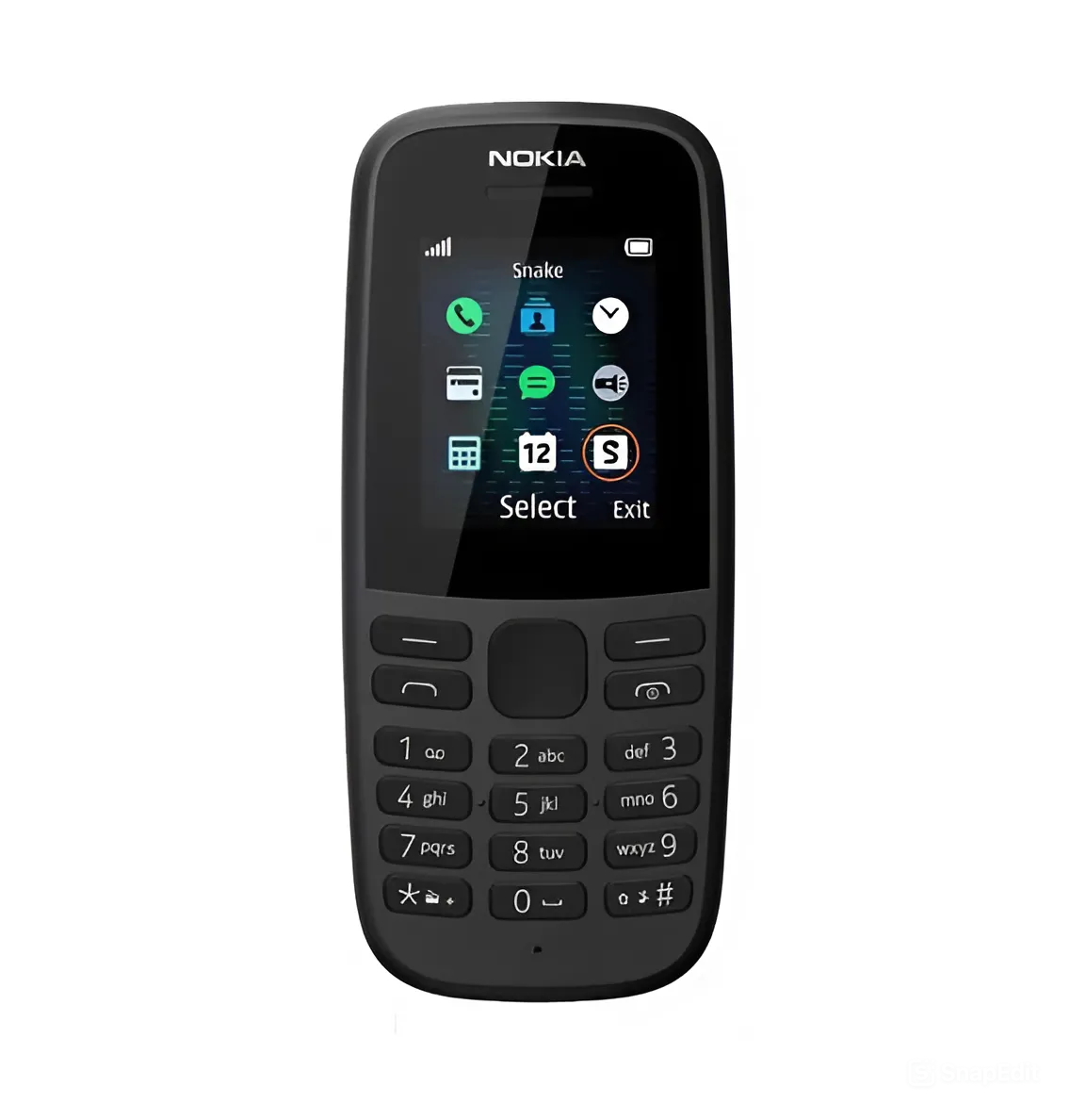Кнопочный телефон "Nokia 105" TA-1174, Dual SIM, с фонариком и FM-радио