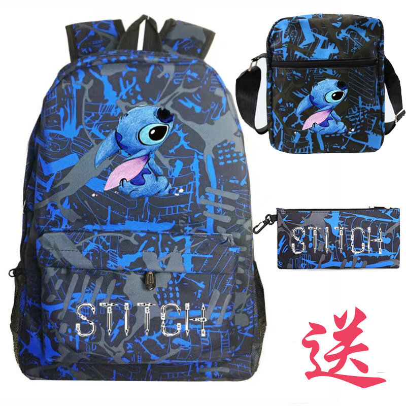 Рюкзак Stitch Stitch Flower, для мальчиков и девочек