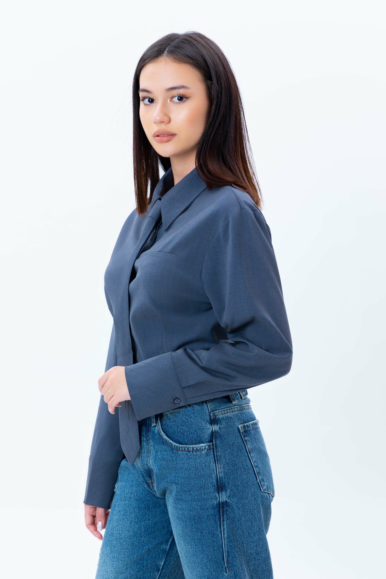 Рубашка TERRA PRO, размер S, grey — фото 1