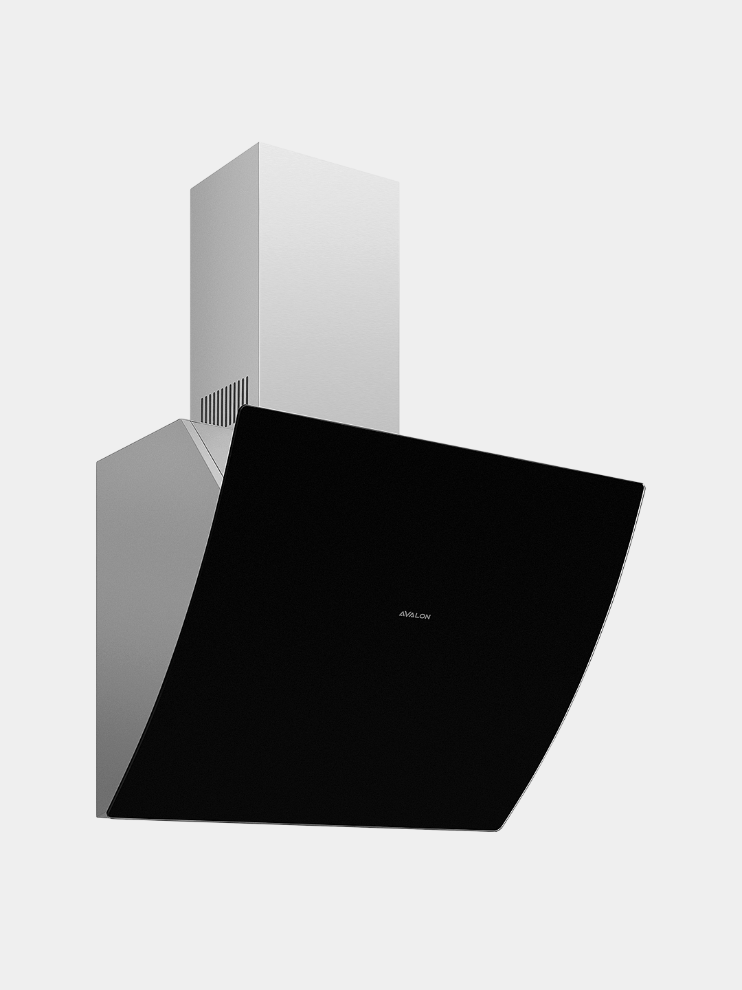 Кухонная вытяжка AVALON AVL-RH602N, наклонная, черная, 700 м³/ч, LED освещение — фото 1
