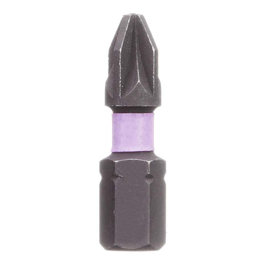 Бита PZ2 магнитная 25 мм ударная (2 шт.)