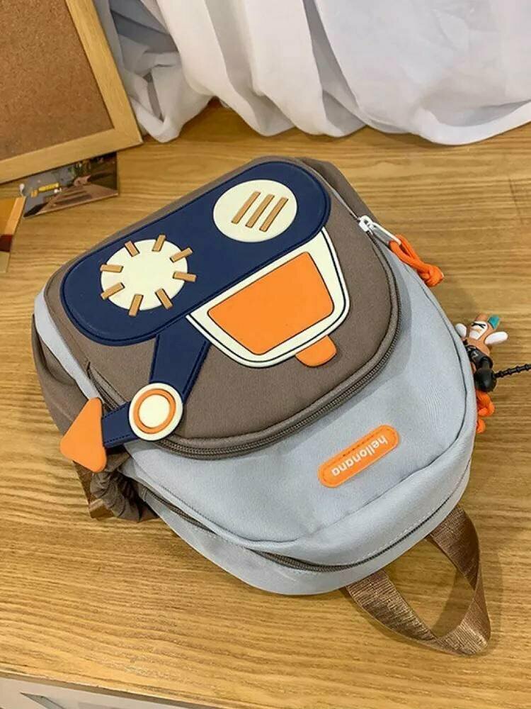Детские Рюкзаки Xiaomi Детский рюкзак "Трактор", рюкзак для мальчиков, сумочка для телефона, маленький помощник для больших приключений