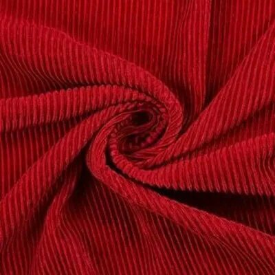 Красные женские штаны из вельвета 4XL