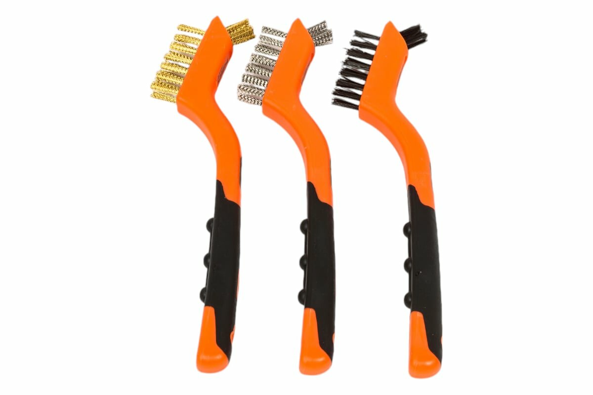Набор проволочных щеток NEO Tools 3 шт  3х7 рядов 39-100