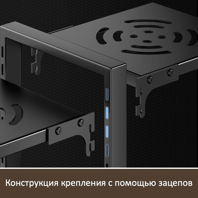 Подставка для сковород, 3+2 яруса — фото 1