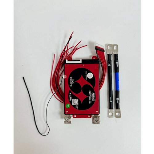 Плата БМС(BMS) новая версия LiFePo4 12s 36v 100A для аккумулятора. С функцией балансировки. Со съёмным термодатчиком