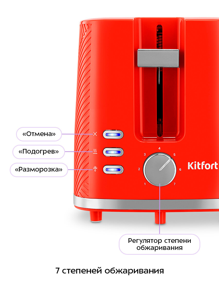 Тостер Kitfort КТ-9867 — фото 1