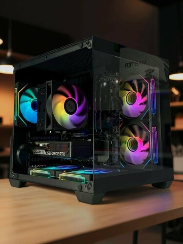 Изображение товара Игровой ПК (Intel Core i3-14100F / NVIDIA GeForce RTX 3060 / 64 ГБ ОЗУ /500 ГБ SSD M2) (Игровой компьютер / системный блок)