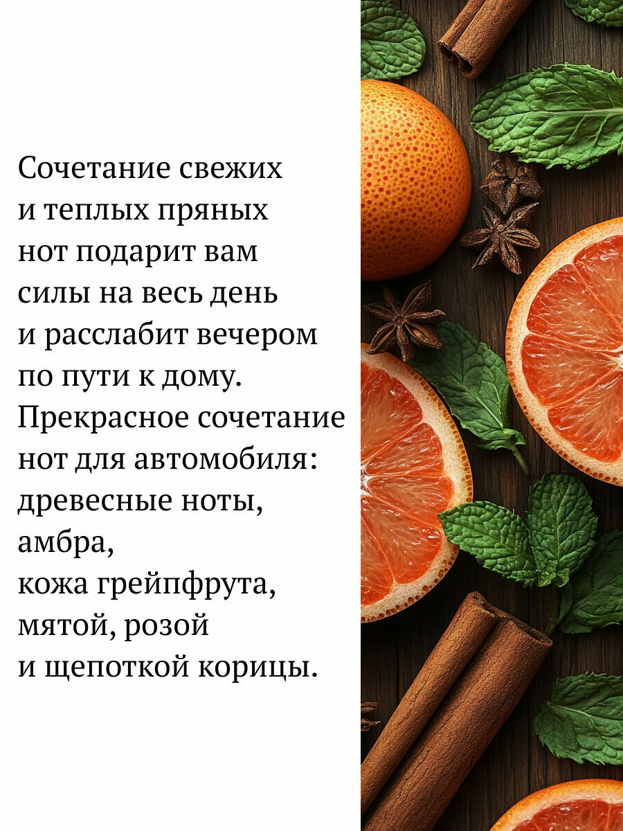 Заправка для ароматизаторов машины и дома GOLDEN Амбра и Древесные ноты CAROMIC 10 мл — фото 1