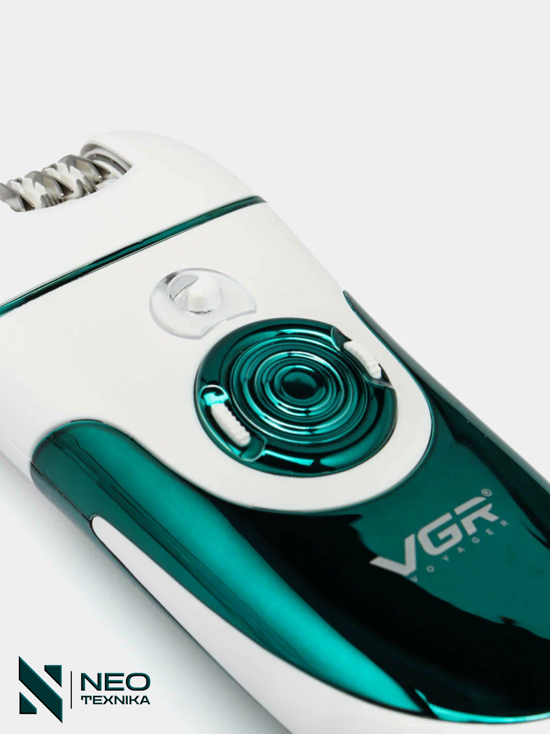 Эпилятор VGR V-700 4в1, для бикини, ног, лица, металлический пинцет — фото 1