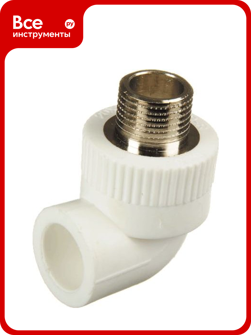 Уголок кросс PPRC комбинированный 32х3/4 НР 62683