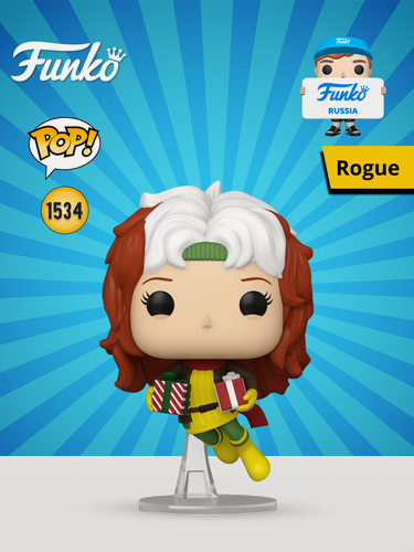 Изображение товара Фигурка Funko POP! Bobble Marvel Holiday Rogue (1534) 86090 винил