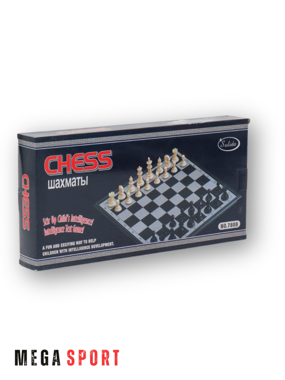 Шахматы магнитные, пластиковые фигуры, модель 76-08 — фото 1