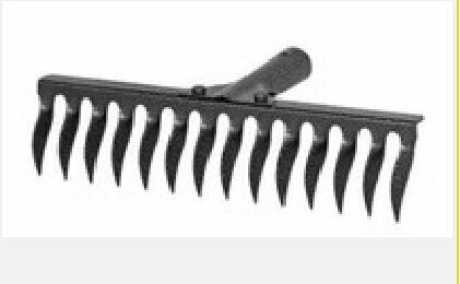 Грабли садовые витые 14-тизубые БТМ ГВ-14 (З)