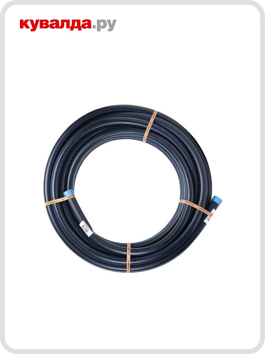 Труба ПНД ДЖИЛЕКС 32 х 24 мм PN 125 (бух .20 м.) 9522 ГОСТ 18599-2001 бух.