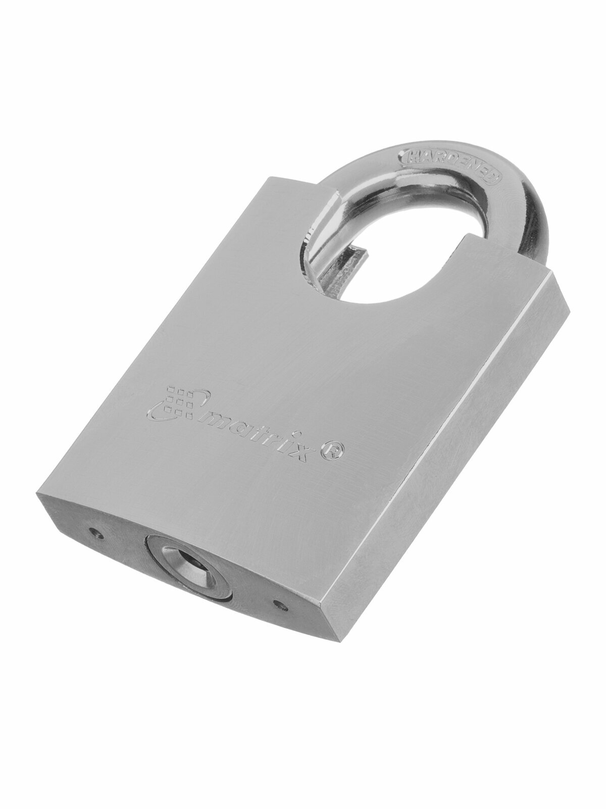 Замок навесной Matrix защищенная дужка 60 мм в комплекте 4 ключа 91806