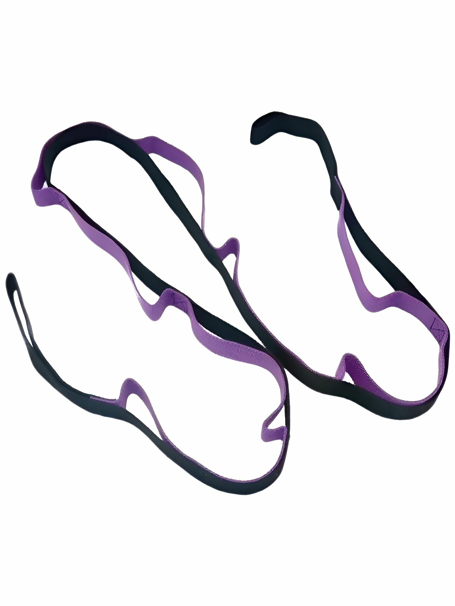 Эспандер эластичная лента 2,5*200 см в пакете (фиолетовая) B31608