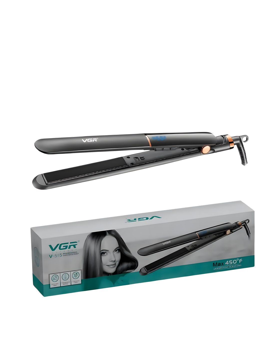 Выпрямитель для волос VGR V-515, профессиональный, для салона , V 515