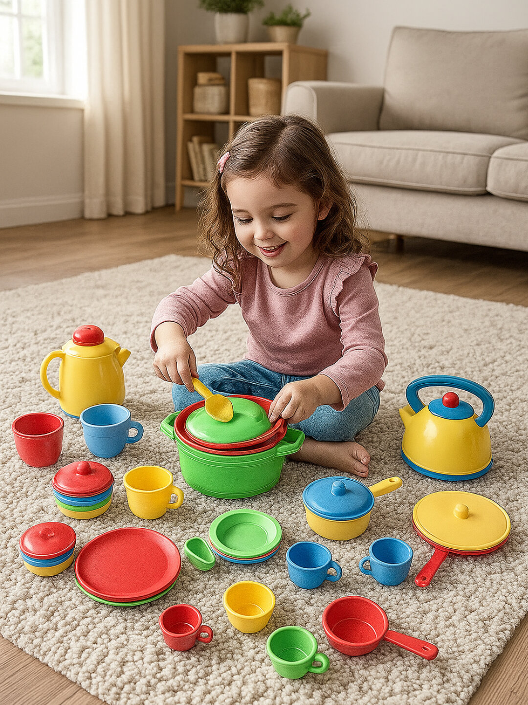 Игрушечная посуда, детская, кукольная — фото 1