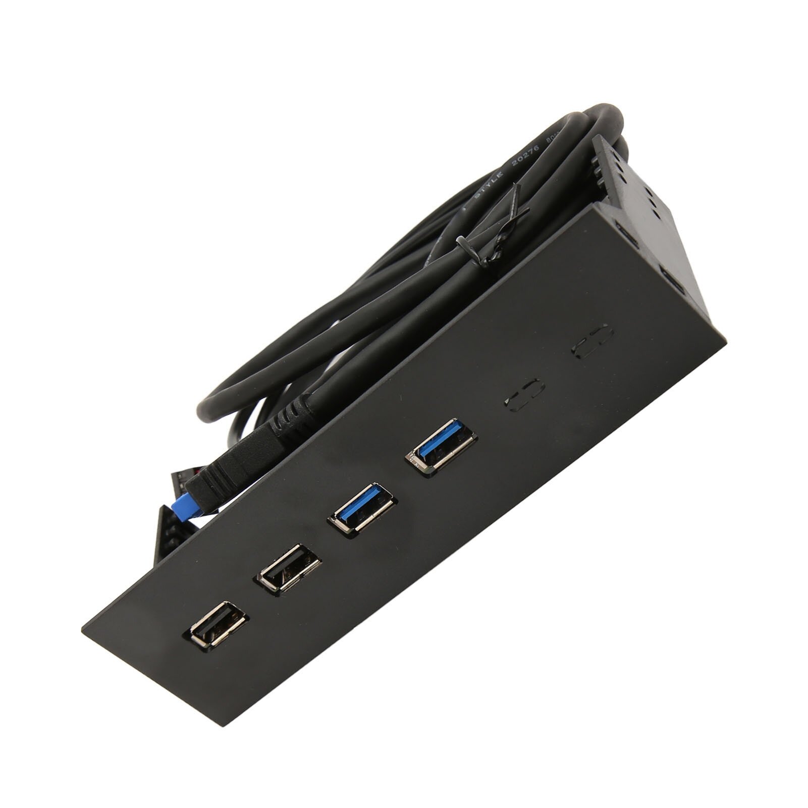 USB 3.0 Front Panel Hub, 4 порта, ABS, с высокоскоростной передачей, удобная установка, для 5.25 дюймового корпуса