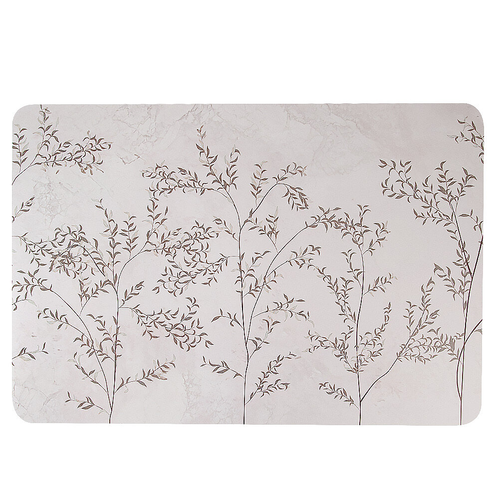 Салфетки на стол сервировочные набор 4 шт. 43х28см, растения, Nouvelle