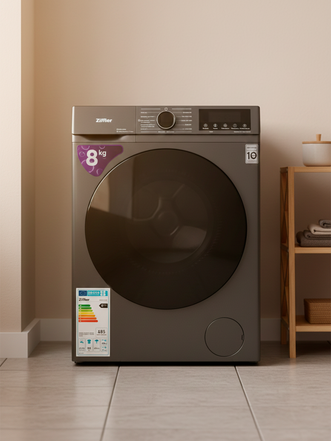 Стиральная машина Ziffler 8 кг — фото 1