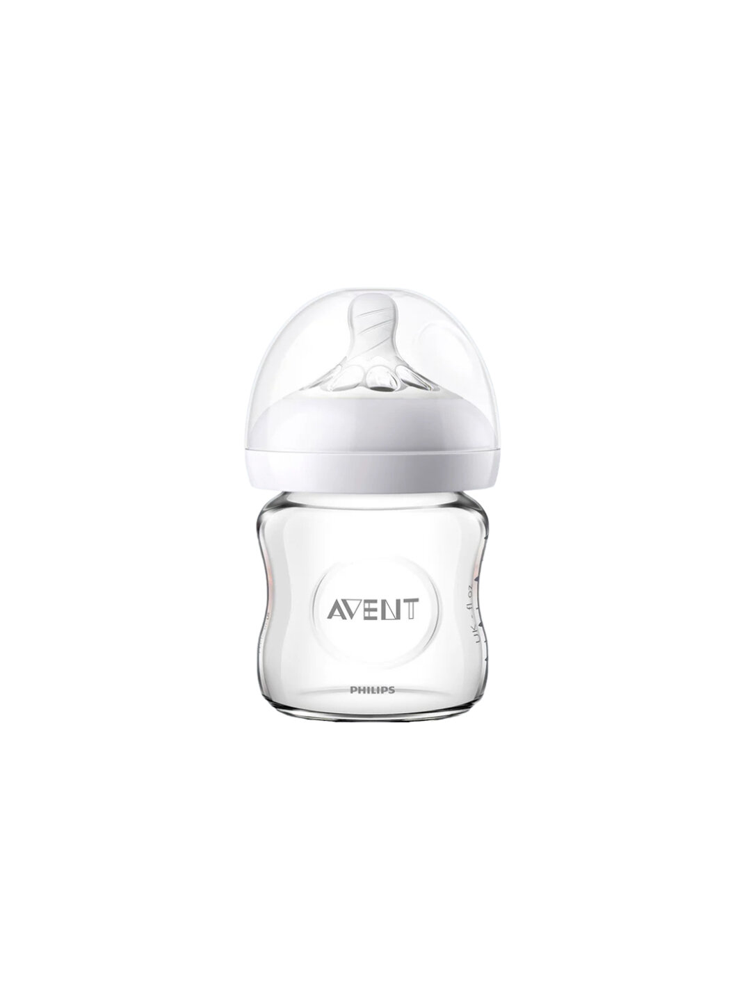Бутылочка Philips Avent "Natural", стеклянная, 120мл, 0+ мес — фото 1