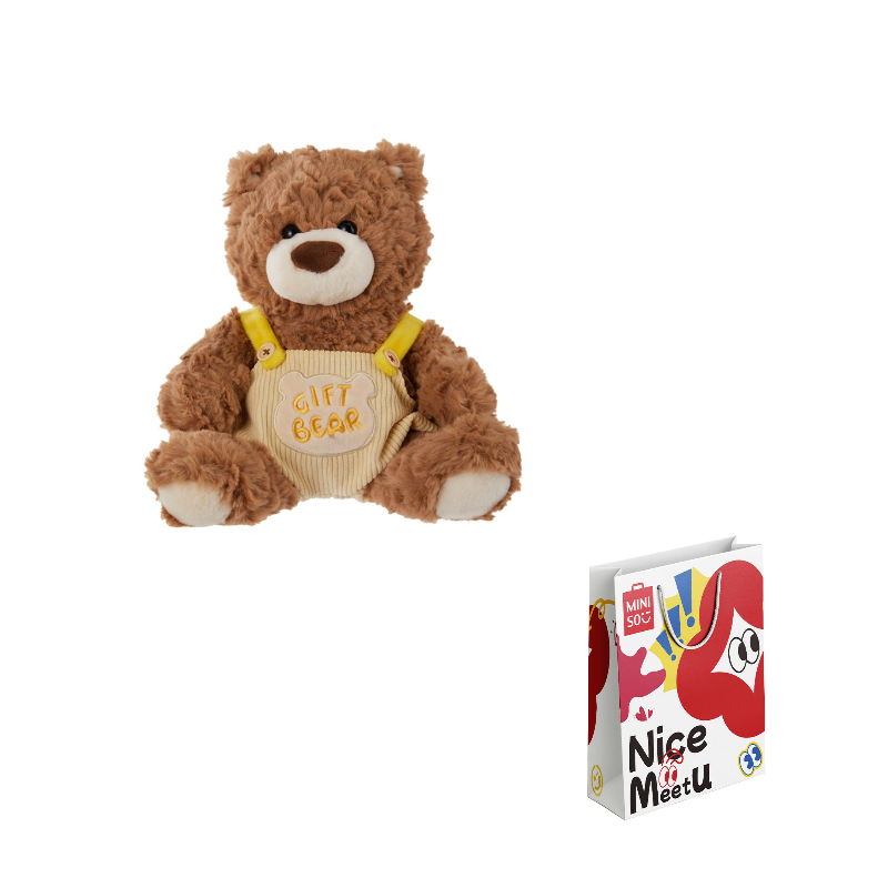 Подарочная сумка унисекс MINISO Jifort Bear Collection, 42 см