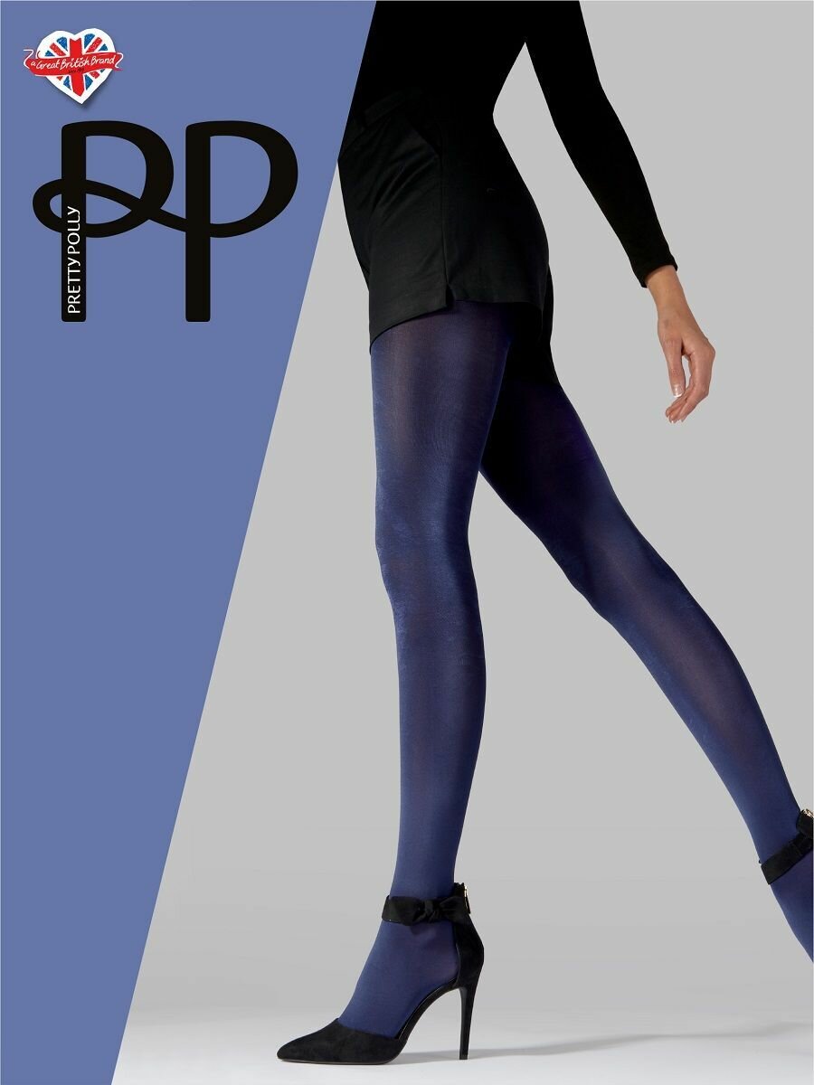 Легинсы-колготки Pretty Polly Яркие колготки, 80 den, бордовый