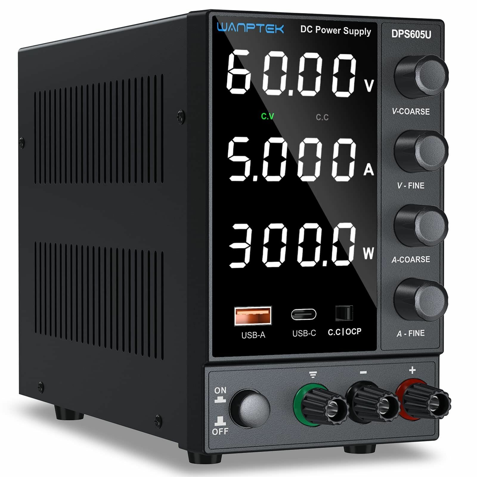 Лабораторный источник питания 60 В 5 А wanptek DPS605U Регулируемый источник питания постоянного тока