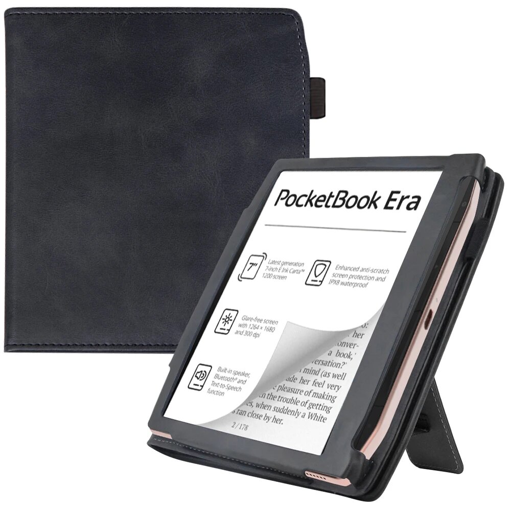 Кожаный чехол для Pocketbook Era 700, 700 Era ST black