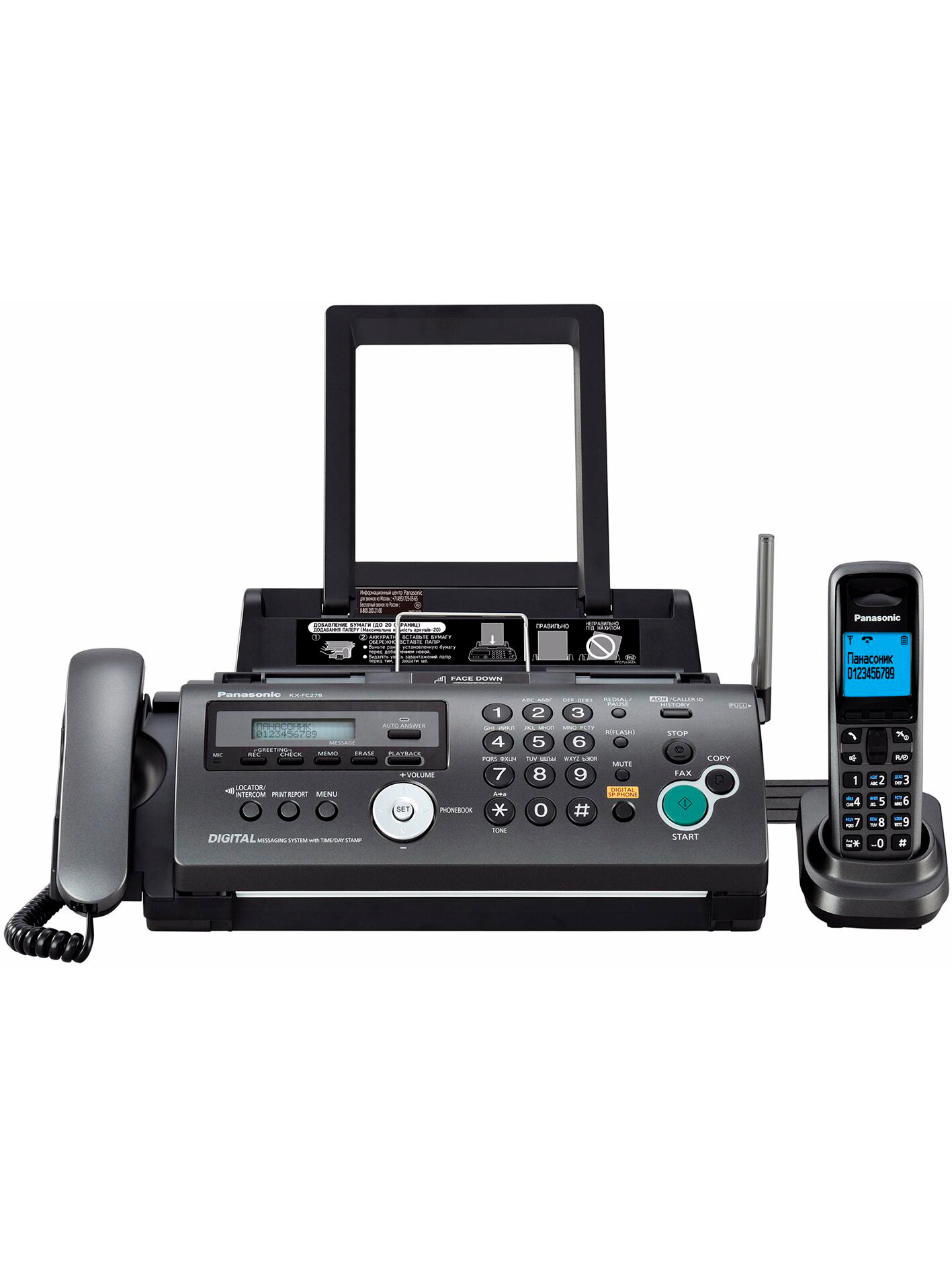Факс Panasonic KX-FC278RU-T — фото 1