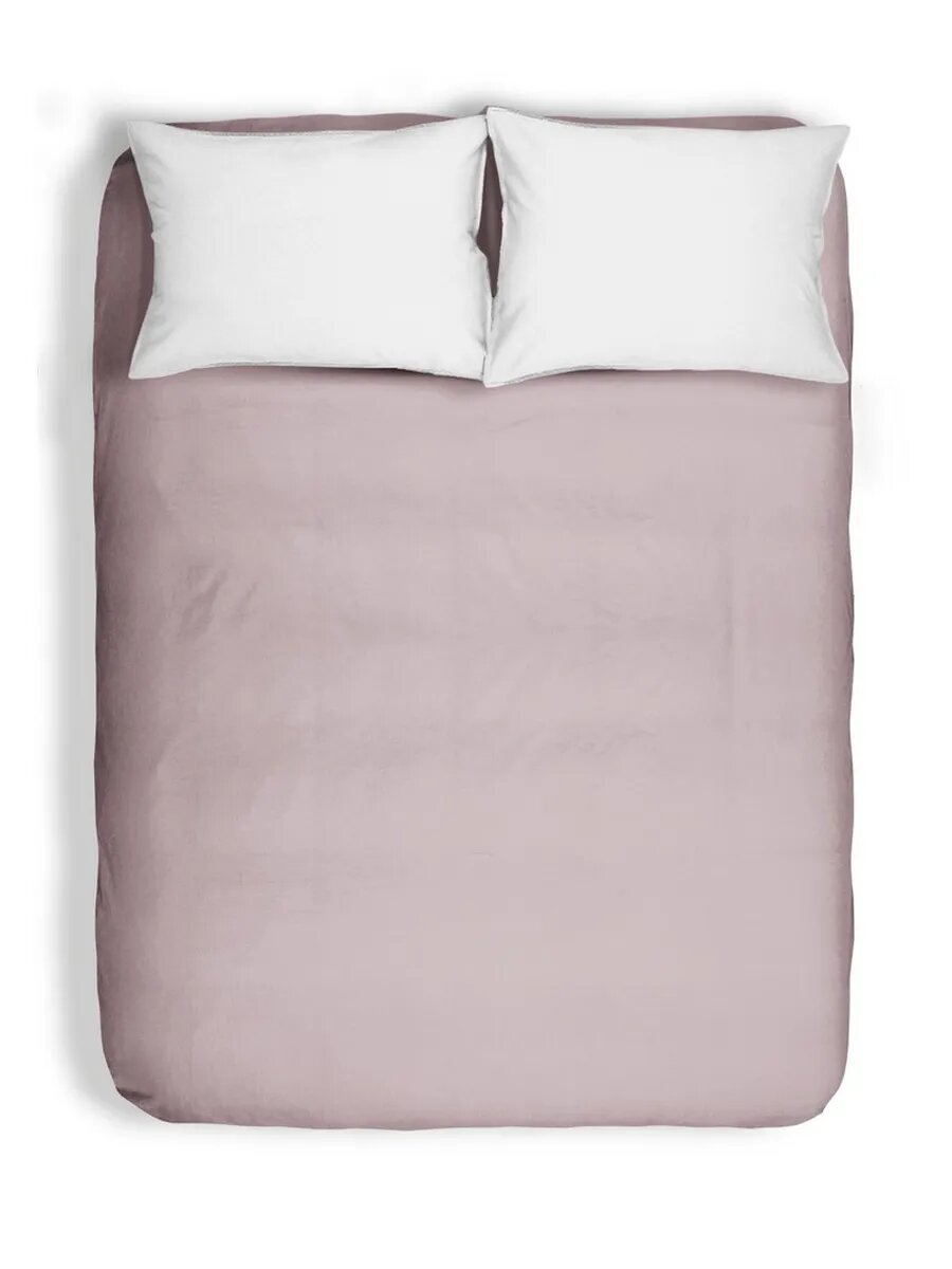 Простыня на резинки 200х200 +25 см Niteva из Поплина — фото 1