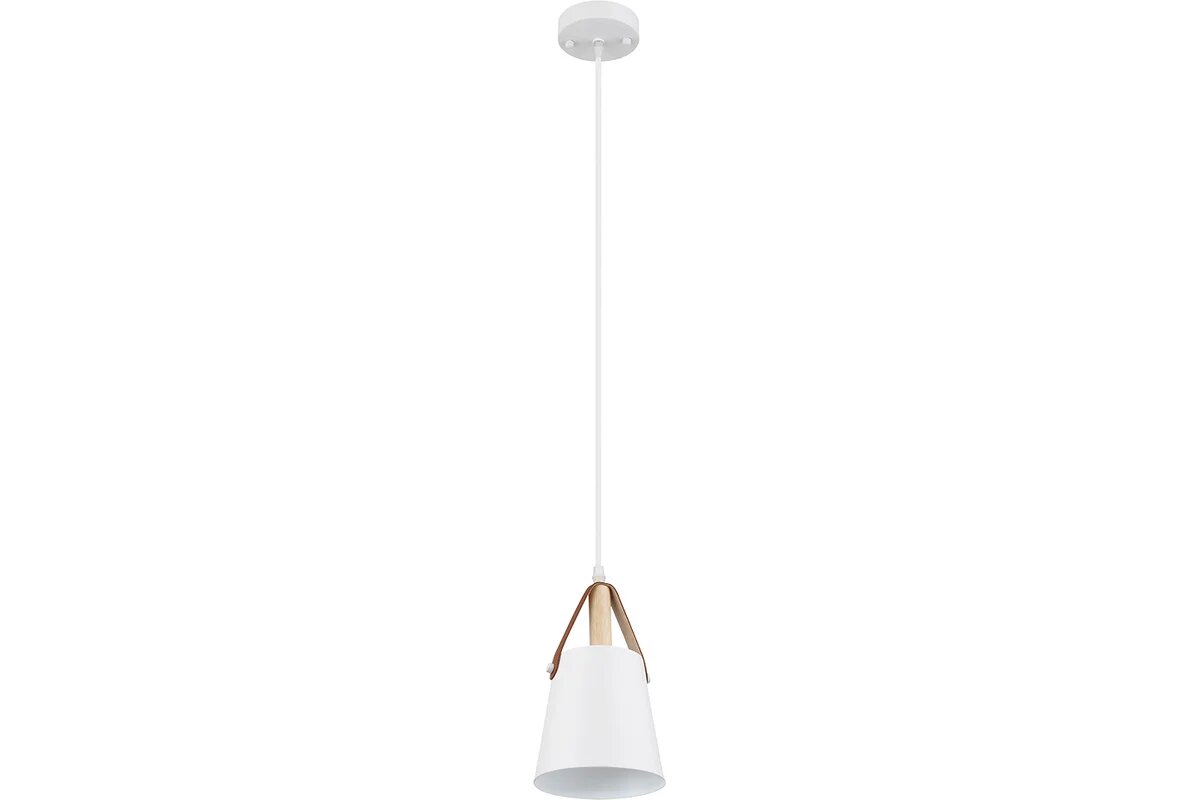 Подвесной светильник дерево/металл ARTE LAMP THOMAS A7032SP-1WH