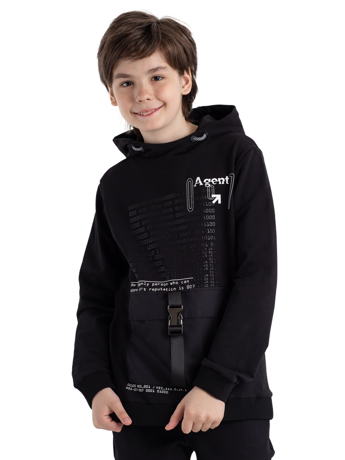 Толстовка Kapika размер 164 черный