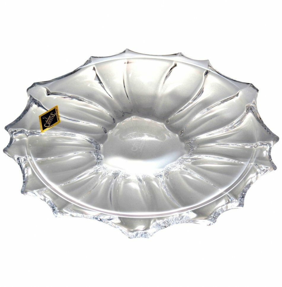 Блюдо 20 см Aurum Crystal 