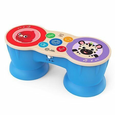 Hape Музыкальная игрушка для малышей Барабан сенсорный Волшебное прикосновение