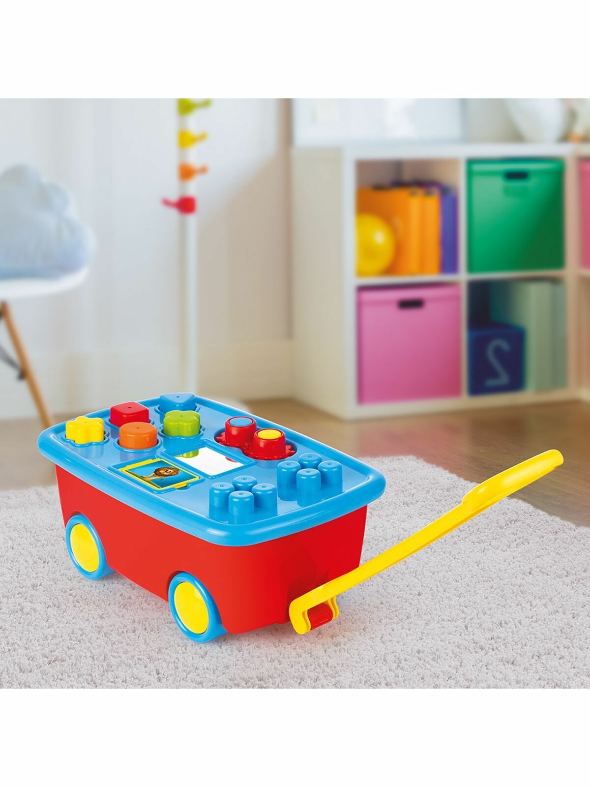 Конструктор в тележке DOLU, с набором — фото 1