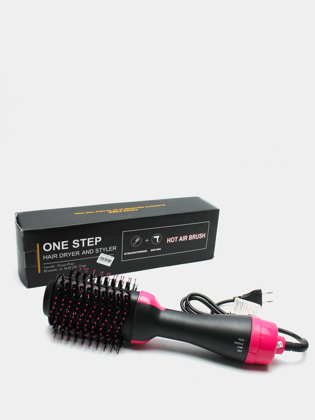 Фен-расческа One Step St-095 для быстрой укладки волос, 3 в 1 — фото 1